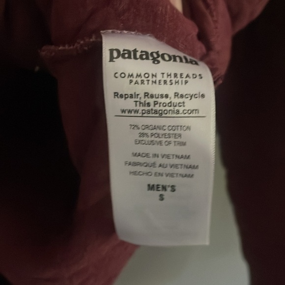 Patagonia Men’s Common Threads Organic Cotton Pullover Legacy Sweatshirt Size S - Picture 11 of 11